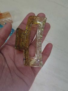 Sparkly Hair Claw Clips (Set of 3)