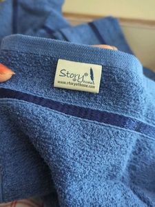 Blue Hand | Face Towel Set