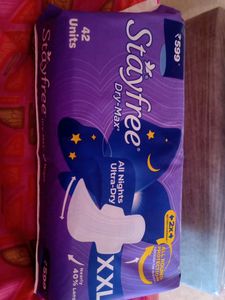 Stayfree Dry-Max All Nights Ultra-Dry Pads XXL