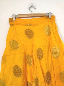 Yellow Ethnic Skirt ( Women)