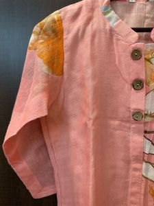 Printed Pink Kurti