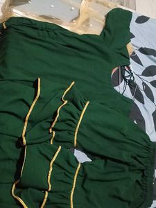 Emerald Green Sharara Set