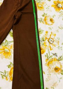 Brown Urbanic Straight Leg Jeans