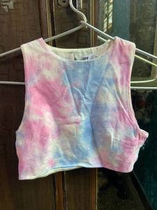 Tie-dye Crop Top