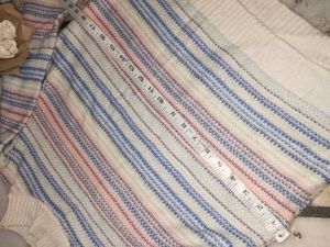 Striped Knit Pullover Sweater