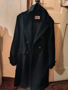 Elegant Black Overcoat