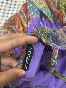 Paisley Print Dress