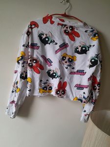 Powerpuff Girls Print T Shirt