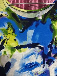 Colorful Abstract Printed Dress