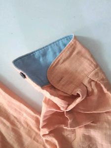 Orange Button-Down Shirt