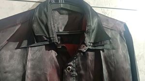 Mens Party Wear Silk Blend Triple Collor Shirt