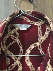 Formal Meron Satin Shirt