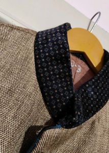 Khaki + Royal Blue Jodhpuri