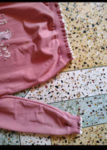 Cute Pink Korean Sweatshirt