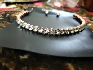 Necklace And Ear Stud Set