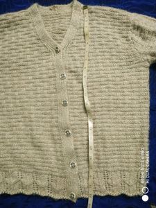 HAND WOVEN Never Used Woolen Cardigan