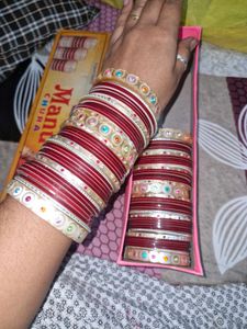 Bridal chuda set .
