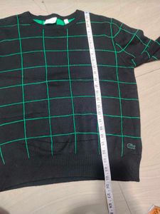Lacoste Checked Sweater