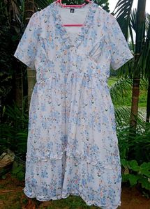 Floral Print Mini Dress