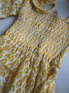 Embroidered Party wear kurti