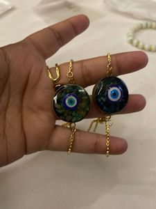 Evil Eye Charm Bracelets (Set of 2)
