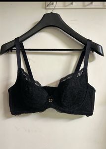 Black Lace Bra