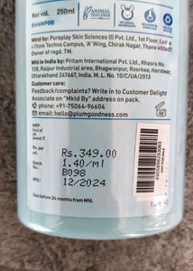 Plum Coconut Milk Shampoo