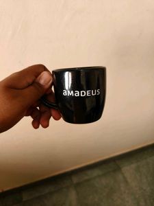 Black Ceramic Mug 1 Big and Small