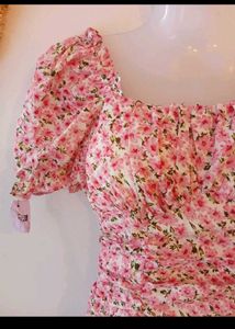 Shein Floral Bodycon Dress 🏩💗💕💓💝