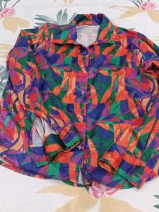 multicolour women shirt