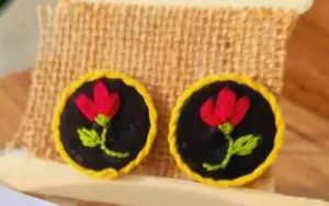 Emboidery choker No 17