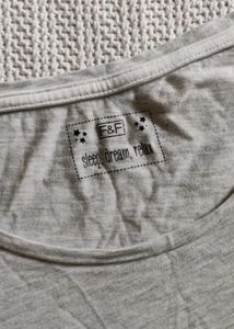 SLEEPWEAR GREY TEE
