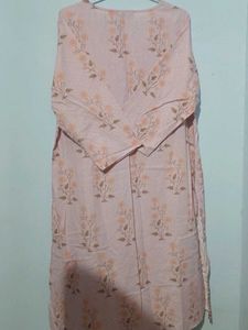 straight Pink Kurti