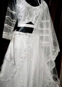 Designer Lehenga Choli With Dupatta Wearing Party