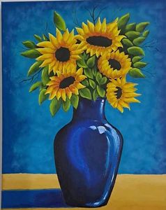 Sunflower Painting