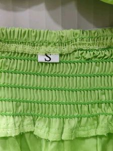 Lime Green Two-Piece Set