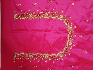 🔥🔥CutWork Design Maggam Work Blouse Piece