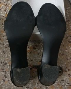 Black Heeled Sandals