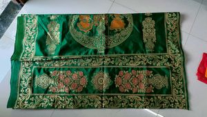 Beautiful Green Saree 🎀