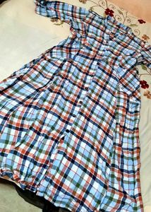 Checkered Maxi Dress