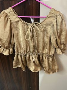 Silk Shiney Top