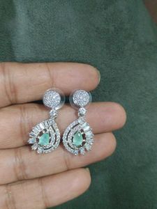 Elegant AD Mint Earrings
