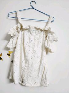 White Sheer  Top🤍