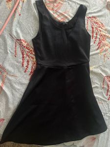 Black Fit &amp; Flare Dress