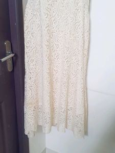 Lace Overlay Gown