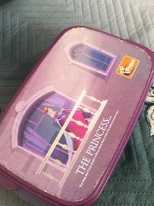 Purple Plastic Food Storage Container