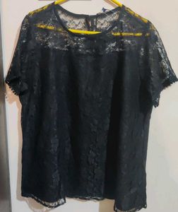 Black Lace Top