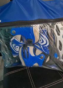 Blue Inline Skates