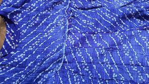 Blue Printed anarkali 💙