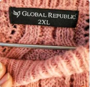 Pearl Embellished Knit Sweater by GLOBAL REPUBLIC